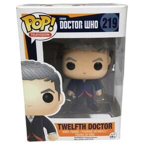 Funko Pop Television Doctor Who 219 Twelfth Doctor Vinyl Figure Collectible
